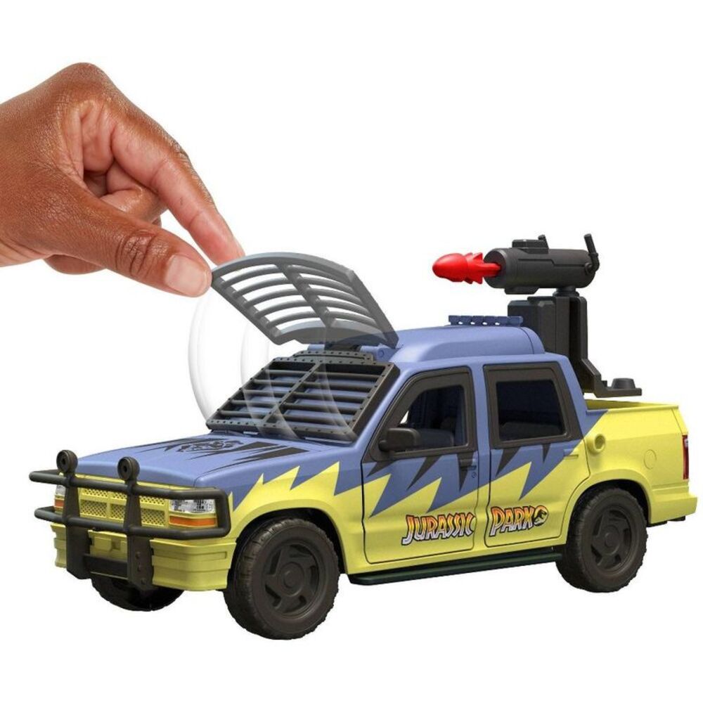 Jurassic World - Jurassic Park Track & Explore Vehicle Set Blue - Picture 4 of 4
